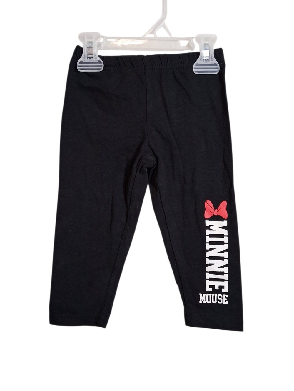 Disney Minnie Mouse | Toddler Black Stretch Pants Leggings | Size 4T